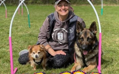 Episode 4: Hoopers with Carrie-Ann Selwyn, chatting about why hoopers is good for every dog but especially for herding breeds